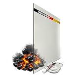 ROBAX Premium Kaminglas 4mm von Schott – Kaminscheibe/Ofenglas individuell...