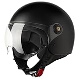 VINZ Duoro Roller Helm Jet Helm Mopedhelm Herren und Damen | in Gr. XS-XXL | Jethelm mit...