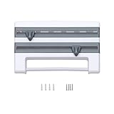 Wandrollenhalter mit Folienschneider 3 Fach Schneidabroller Küchenrollenhalter...