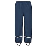 BSBUY Leichte Regenhose Kinder Matschhose Regenlatzhose Ohne Träger mit...