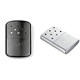 Zippo Handwärmer 60001470, Matte Black, None & Handwarmer High Polish Chrome 12 Hours,...