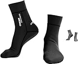 CRESSI Ultra Stretch Neoprene Socks 1.5mm - Unisex Erwachsene Doppelt Gefütterte Neopren...