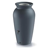 YourCasa Regentonne 120-230 Liter [DropCatcher] mit Filterkorb & Wasserhahn -...