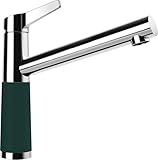 Schock 554003IVY Küchenarmatur SC-510 IVY – farbige Niederdruck Armatur CRISTADUR mit...