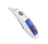 HoMedics TheraP Infrarot Ohr-Thermometer Fieberthermometer mit großem Display - Sofortige...