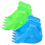BESPORTBLE 2Stücke Bagger Eimer Für Kleinkinder Bagger BAU Modell Zubehör Und...