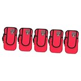 Homoyoyo 5st Sport-armtasche Handy-armbänder Taschen-Organizer-Beutel Sportarmband...