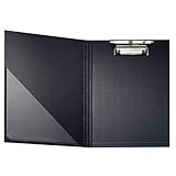 Original Falken Premium Klemmbrett-Mappe. Made in Germany. Mit stabilem Pappkern und...