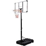 HUMNZR Basketballständer höhenverstellbar2.25–3 m,Basketballkorb mit Ständer,...