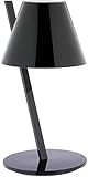 Artemide La Petite Tischlampe, Aluminium, Schwarz, 25 x 19,4 x 37 cm