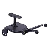 Buggy Board für alle Kinderwagen, Kinderwagenbrett mit Sitz, Kinderwagen Board mit...