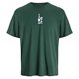 Jack & Jones Herren Jorraffinee Tee Ss C.N Ft Styd Aw24, Sycamore, Large
