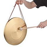 32 cm Hand Gong Cymbals Messing Kupfer Gong Chapel Opera Percussion Instrument Mit...