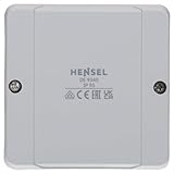Hensel DE9320 Kabelabzweigkasten Feuchtraumdose IP 55 bis 2,5 qmm 3phasig, 4 qmm 1phasig,...