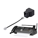 Jubilofex Telefonkabel -Splitter, Two -Wey -Telefondrähte -Splitterkonverter -...