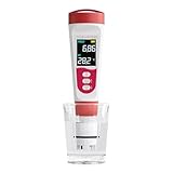 Flysocks pH Messgerät 4 in 1, Digital Wasserqualität Tester, IP67 Trinkwassertest für...