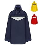 HOCK Premium Fahrrad Regenponcho 'Super Praktiko' mit Lüftung und seitlicher...