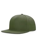 RICHARDSON Pinch Front Twill Back Trucker Cap One Size Army Olive