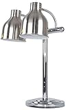 Speisenwärmer-Lampe, Lebensmittel-Wärmelampe, Lebensmittel-Heizlampe, Doppelkopf, 500 W,...
