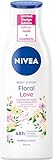 NIVEA Floral Love Body Lotion Limited Edition, feuchtigkeitsspendende...