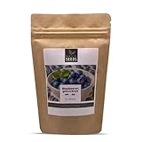Getrocknete Bio-Blaubeeren, ohne Zuckerzusatz, 200 g aus Peru, ohne Zusatzstoffen und...