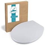 Calmwaters® Antibakterieller WC-Sitz mit Absenkautomatik Essential Soft,...