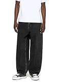 Burocs Skater Fit Jeans Charcoal Jeans Herren 5 Pocket Style Mit YKK Reißverschluss 100%...