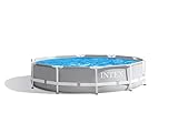 Intex Prism Rondo Ø 305 x 76 cm Frame Pool Set, Hellgrau