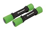 Schildkröt Vinyl-Hantelset, im ABS-Kunststoffkoffer, 960010, Grün/Schwarz,...