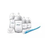 Philips Avent Baby-Fläschchen für Neugeborene, transparent (Modell SCD301/01)