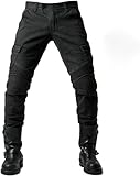 Fashionapple Motorradhose für Herren, Motorradjeans aus atmungsaktivem von...