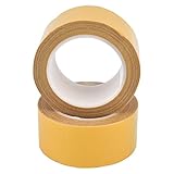 Sluffs 2 Rollen 10 m doppelseitiges Klebeband für hohe Beanspruchung, Bodenbelagsband mit...