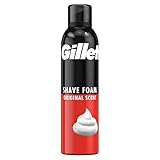 Gillette Classic Bartpflege Rasierschaum mit Original-Duft Männer (300 ml),...