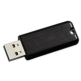 Verbatim PinStripe USB-Stick, 64GB, USB 3.2 Gen 1, USB Speicherstick, externer...