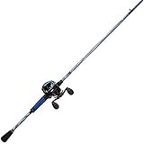 Abu Garcia Revo X low profile baitcast Ruten und Rollen combo set, Blue