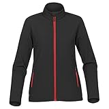 Stormtech Damen Softshell-Jacke Orbiter (M) (Schwarz/Knallrot)