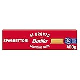 Barilla Pasta Al Bronzo Spaghettoni mit Bronze-Matrizen geformt, für intensive Rauheit,...