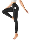 Yogaration Leggings Damen High Waist Alltag, Yogahose Damen Lang mit Taschen,...