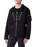 G-STAR RAW, Herren Hooded Sporty Overshirt, Schwarz (dk Black 9288-6484), XXL