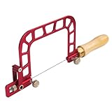 Laubsäge für die Holzbearbeitung, Laubsäge mit Stahlrahmen, Holzbearbeitungswerkzeug...