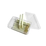 WITTKOWARE Ersatzpinsel für 4mm Glasfaser-Radierstift, 12 Stück Minen in Kunststoffbox