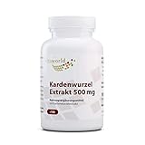 Kardenwurzel Extrakt – 500mg Kardenwurzelextrakt aus der wilden Karde (100 vegane...