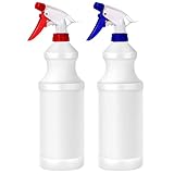 Sprühflaschen 1000ml Kunststoff Sprühflasche Einstellbarem Fein Zerstäuber...