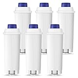 Molifal Wasserfilter, Ersatz für Delonghi Kaffeevollautomaten DLSC002 Filter, kompatibel...