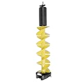 VBESTLIFE Eisbohrer Zum Eisfischen, Eisbohrer aus Nylon mit 6 Zoll Durchmesser, Eisbohrer...