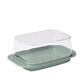 Mepal Butterdose - New edition - Nordic sage – für 250 g Butter – transparenter...