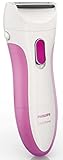 Philips Rasierer Ladyshave Wet & Dry HP6341/00 – Elektrischer, kabelloser Damenrasierer...