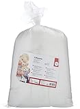 Rayher 3315800 Füllwatte hochflauschig 1000 g Beutel, Füllmaterial 100% Polyester,...