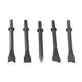 5-teiliges Drucklufthammer-Meißel-Set, perfekt für Mechaniker mit Sechskantschaft für...