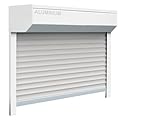 Schellenberg 39064 Vorbaurollladen-Set für Fenster, Rollladensystem Mini, 115 x 90 cm,...